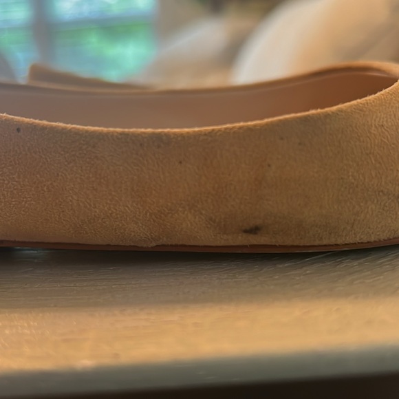 •ZARA• beige and black faux suede pointed cap toe SIZE 36• US 6 - Picture 13 of 13